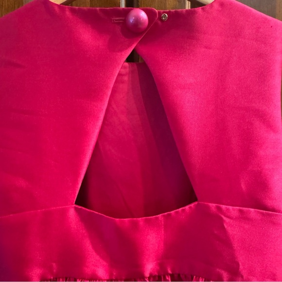 KATE SPADE Open Back Lucille Mini Dress Rosa Plum Pink Sz 2 NWT - Picture 8 of 15